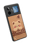 Gm 26 Pro Compatible Printed, Matte Black, Soft Silicone, Protective, Shock Absorbing Cover, Case - 3