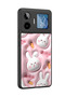 Gm 26 Pro Compatible Printed, Matte Black, Soft Silicone, Protective, Shock Absorbing Cover, Case - 2