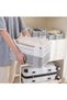 2 Pieces T-Shirt Organizer – Stackable Plastic T-Shirt Organizer, T-Shirt Organizer for Wardrobe Shelf and Dresser - 3