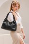 Women's Premium Soft Textured Faux Leather Shoulder Bag – Stylish Handbag Suitable for Daily and Sports Use - 4