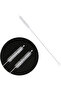 1 Piece Straw Cleaning Brush – Long Model with Steel Handle and Fine Nylon Bristles, Dishwasher Safe, Straw Brush - 2