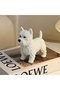 West Highland White Terrier Figurine, Cute Westie Dog Statue, Mini Desk Ornament, Home Decor for Liv - 5