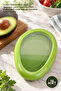 10 Pieces Avocado-Shaped Flexible Food Storage Box – Silicone Storage Container, Airtight, Eco-Friendly, Reusable Food Storage Container