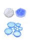 30 Pieces Silicone Food Storage Lids – Flexible Stretch Cover for Keeping Fresh, Leak-Proof Bowl and Pot Cover, Multi-Purpose Silicone Lid - 5