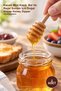 2 Pieces Wooden Honey Spoons – Slotted Mini Spoons, Natural Wooden Honey Dipper for Serving Honey and Jam