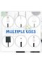 10 Pcs Spiral Cable Protector, Chargers Cord Protector Data Cable Protective Sleeve Headphone - 3
