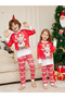 Family Christmas Pjs Matching Sets Baby Christmas Matching Jammies for Adults and Kids Holiday Xmas Sleepwear Set (Baby) - 4