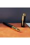 1 Piece Metal Black Rollerball Pen – Metal Body, Stylish Design, Promotional and Corporate Gift, Signature, Black Pen Rollerball - 3