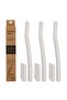 Eco-Friendly Wheat Straw Stainless Steel Eyebrow Razor & Facial Trimmer (3-Pack) - 2