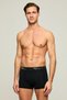 3-Pack Men's Cotton Modal Boxers, 47% Modal 47% Cotton 6% Elastane Fabric - 3
