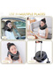 Travel Neck Pillow Memory Foam U Shaped Neck Support 100% Pure Memory Foam Pillow Ergonomic Design Soft Best Full Neck Surround Pillow Sleep for Airplane Car Office and Home Resting - 4