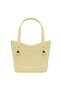 Classic Small Tote Women's Bag - Light Yellow