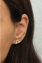 Xuping Colorful Rainbow Cloud Figured Mini Stud Earrings - Cute Non-Tarnish Anti-Allergic Vibrant Colorfast Stylish Gift Women's Earrings - 3