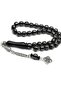 Star-Embroidered Oltu Stone Rosary