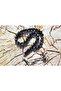 Triangular Embroidered Fishing Rod Squeeze Rosary - 5