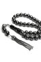 Sphere Cut Crown Model Oltu Stone Rosary - 2