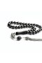 Full Baklava Silver Dot Embroidery Rosary - 3