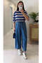 Cs Sedra Blue Barrel Cut Denim Trousers - 2