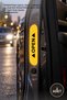3 Pieces Reflective Car Door Sticker – Reflective Door Warning'Open', Adhesive Waterproof Sticker/Decal, Suitable for Passenger and Commercial Vehicles