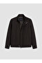 Regular Fit Stand Collar Men's Jacket - 6