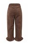 Children's Trousers with Velvet Elastic Waistband, Without Pockets - 2