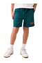 Gap boys' elastic waist logo detail shorts - green - 2