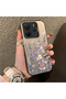 Redmi Note 14 4g Compatible Light Purple Lavender and Wildflower Case, Elevated Lens Protection