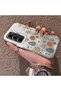 Infinix Hot 60 Pro Plus Compatible Retro Daisy Moon and Leaf Pattern, Rigid Case, Full Protection - 2