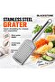 Stainless Steel Grater for Cheese & Vegetables (Flat Grater) - 3