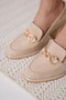 Women's Nude Suede 7cm Heeled Shoes Tr18Ms10D - 2