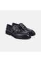 Men's Classic Leather Shoes with Smoked Adjustable Metal Buckle