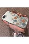 iPhone 7/8/Se 2020 2022 Compatible Retro Daisy Moon and Leaf Pattern, Hard Case, Full Protection - 2