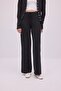 Button-Detail Cardigan Pants Suit - 3