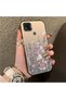 Poco C31 Compatible Light Purple Lavender and Wildflower Case, Raised Lens Protection