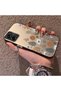 Samsung Galaxy A06 4G/5G Compatible Retro Daisy Moon and Leaf Pattern, Rigid Case, Full Protection - 2