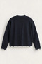 Jasper - Black - Boxy Fit Crew Neck - Men's Sweatshirt - 3