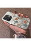 Vivo V60 Compatible Retro Daisy Moon and Leaf Pattern, Hard Case, Full Protection - 2