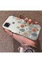 Oppo A15/A15S Compatible Retro Daisy Moon and Leaf Pattern, Rigid Case, Full Protection - 2