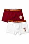 Licensed Men's White Red Fan 2-Piece Boxer - 2