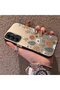 Samsung Galaxy A05S Compatible Retro Daisy Moon and Leaf Pattern, Rigid Case, Full Protection - 2