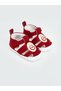 Alita City Lcw Steps Red Galatasaray Embroidered Baby Boy First Step Shoes with a Difference