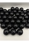 100Gr 24mm Black Color Luxury / Luxury Coated Plastic Pearl Beads Bag, Jewelry Beads (100Gr,~11 Pieces)