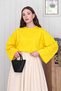 Women's Hijab Body Suit Yellow - 3