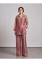 Mauve Pink Embellished Kurta & Pant Set – Women's Indian Ethnic Wear