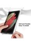 case for Samsung Galaxy S22 Ultra, Clear Transparent Soft TPU Silicone Cover, Shockproof Drop Protection, Reinforced Corners, Raised Camera Protection, Wireless Charging Compatible, Anti Scratch - 3