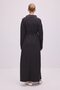 Oversized Long Dress with Pockets - 4