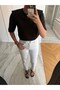 White Cut-Off Leg Anna Bf Jean - 2