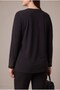 Stone Embellished Plus Size Knitted Knitwear Black - 3
