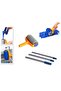 4 Practical Paint Rollers – 1 L Capacity with Non-Drip Inner Tank, Paint Roller with Extension Attachment, Wool Roller - 2
