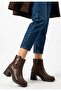Women's Boots Brown Leather Stylish Cupa - 2